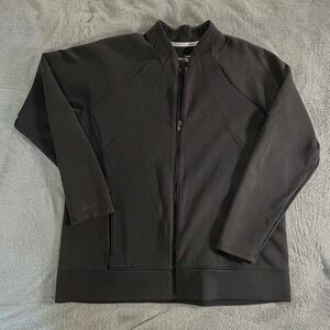 Under Armour ColdGear Fitted Full Zip Jacket XL Black Long Sleeve